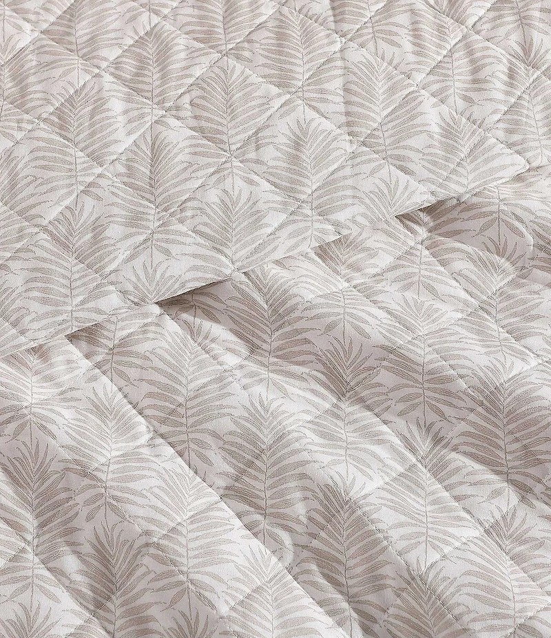 Tommy Bahama Fronds Cotton Reversible Quilt Mini Set