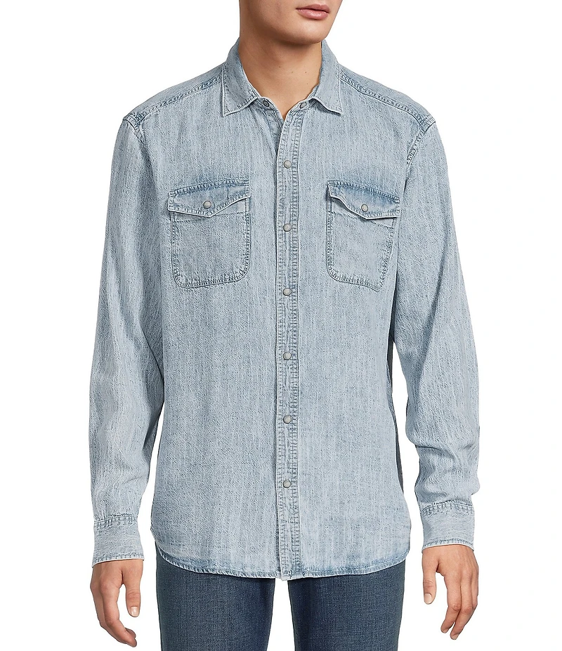Tommy Bahama Go West Long Sleeve Woven Shirt