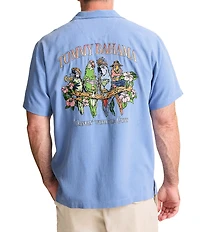 Tommy Bahama Hangin' With The Guys Short Sleeve Woven Camp Shirt
