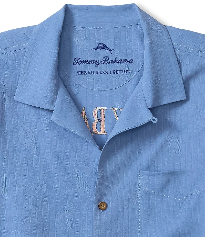 Tommy Bahama Hangin' With The Guys Short Sleeve Woven Camp Shirt