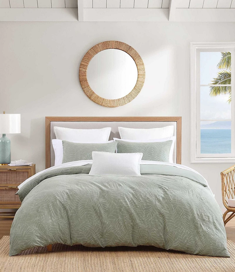 Tommy Bahama Harbor Palm Cotton Reversible Comforter Mini Set