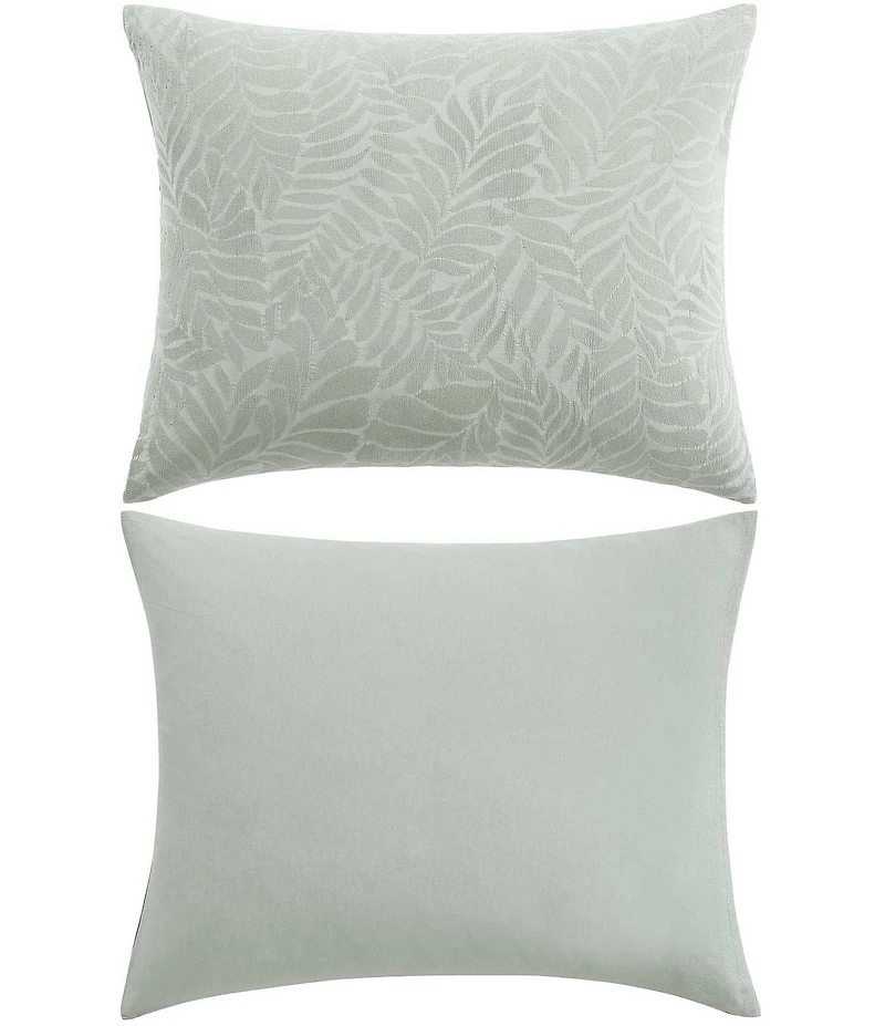 Tommy Bahama Harbor Palm Cotton Reversible Comforter Mini Set