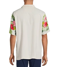 Tommy Bahama Hibiscus Hues Short Sleeve Woven Camp Shirt