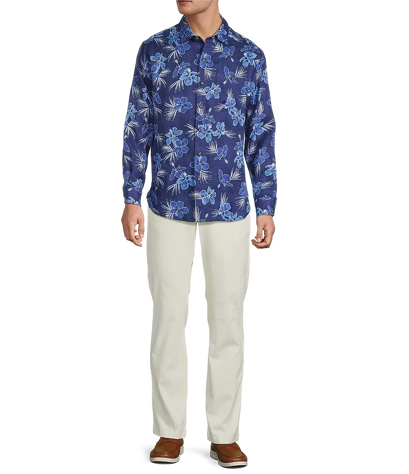 Tommy Bahama Hibiscus Oasis Long Sleeve Woven Shirt
