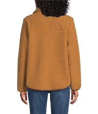 Tommy Bahama High Pile Fleece Long Sleeve Quarter Zip Jacket