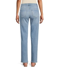 Tommy Bahama High Rise Straight Leg Denim Jeans