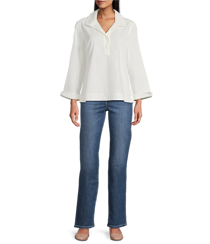 Tommy Bahama High Rise Straight Leg Denim Jeans