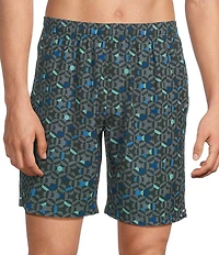 Tommy Bahama Huntington Mosaic Tiles 8#double; Inseam Swim Shorts