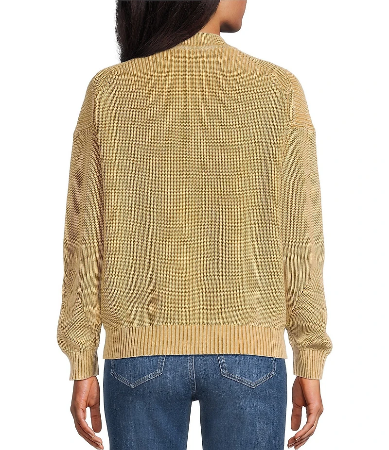 Tommy Bahama Indigo Palms Salt Wash V-Neck Long Sleeve Sweater