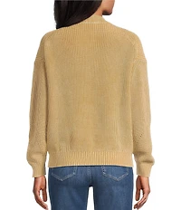 Tommy Bahama Indigo Palms Salt Wash V-Neck Long Sleeve Sweater