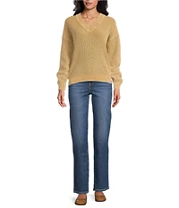 Tommy Bahama Indigo Palms Salt Wash V-Neck Long Sleeve Sweater