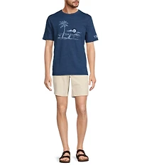 Tommy Bahama Indigo Sails Lux Short Sleeve Graphic T-Shirt