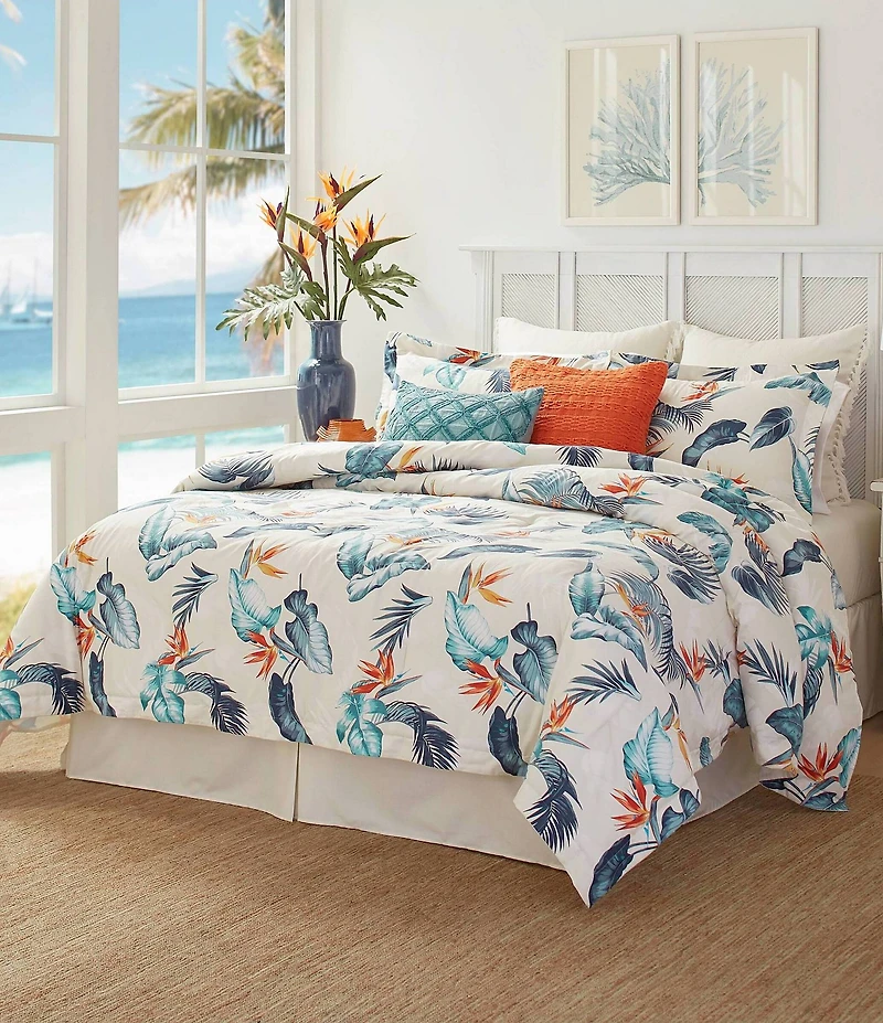 Tommy Bahama Island Essentials Cross-Weave Square Decorative Pillow