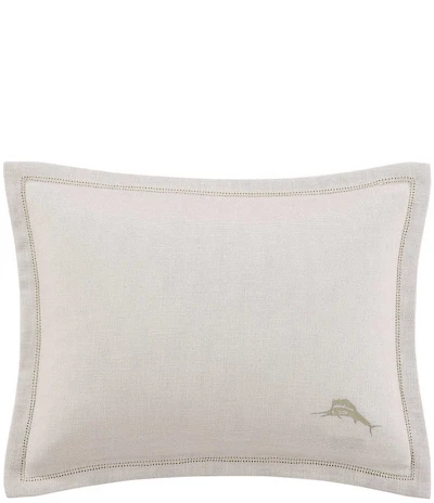 Tommy Bahama Island Estate Beige Breakfast Throw Pillow