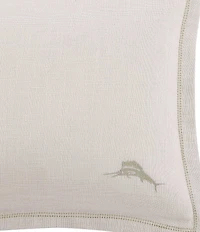 Tommy Bahama Island Estate Beige Breakfast Throw Pillow