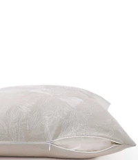 Tommy Bahama Island Estate Embroidered Floral Square Throw Pillow