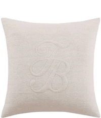 Tommy Bahama Island Estate Quilted Logo Square Throw Pillow