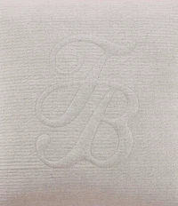 Tommy Bahama Island Estate Quilted Logo Square Throw Pillow