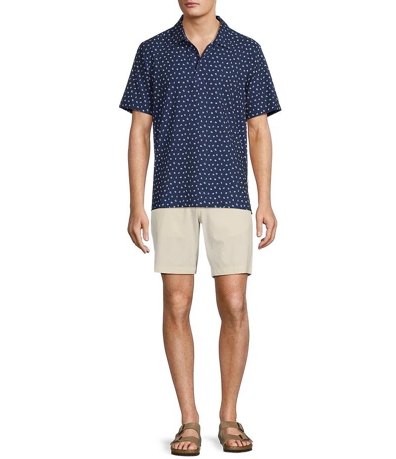 Tommy Bahama IslandZone Bahama Coast Deco Palms Short Sleeve Polo Shirt