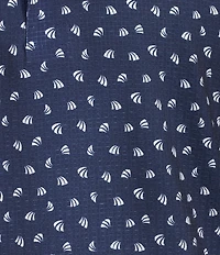 Tommy Bahama IslandZone Bahama Coast Deco Palms Short Sleeve Polo Shirt