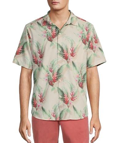 Tommy Bahama IslandZone Bahama Coast Paradise Blooms Short Sleeve Woven Shirt