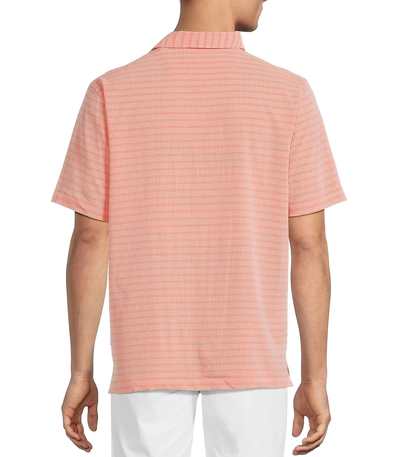 Tommy Bahama IslandZone Bahama Coast Scala Stripe Short Sleeve Polo Shirt