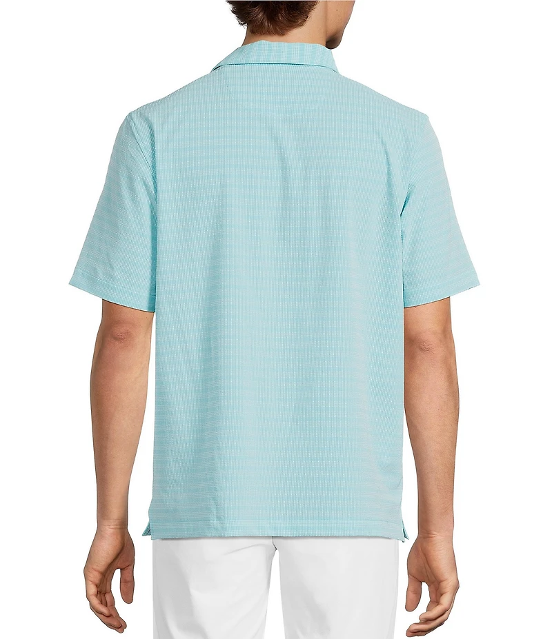 Tommy Bahama IslandZone Bahama Coast Scala Stripe Short Sleeve Polo Shirt