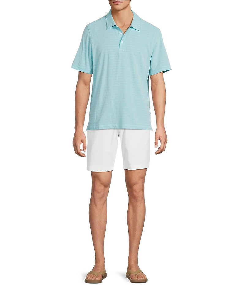 Tommy Bahama IslandZone Bahama Coast Scala Stripe Short Sleeve Polo Shirt