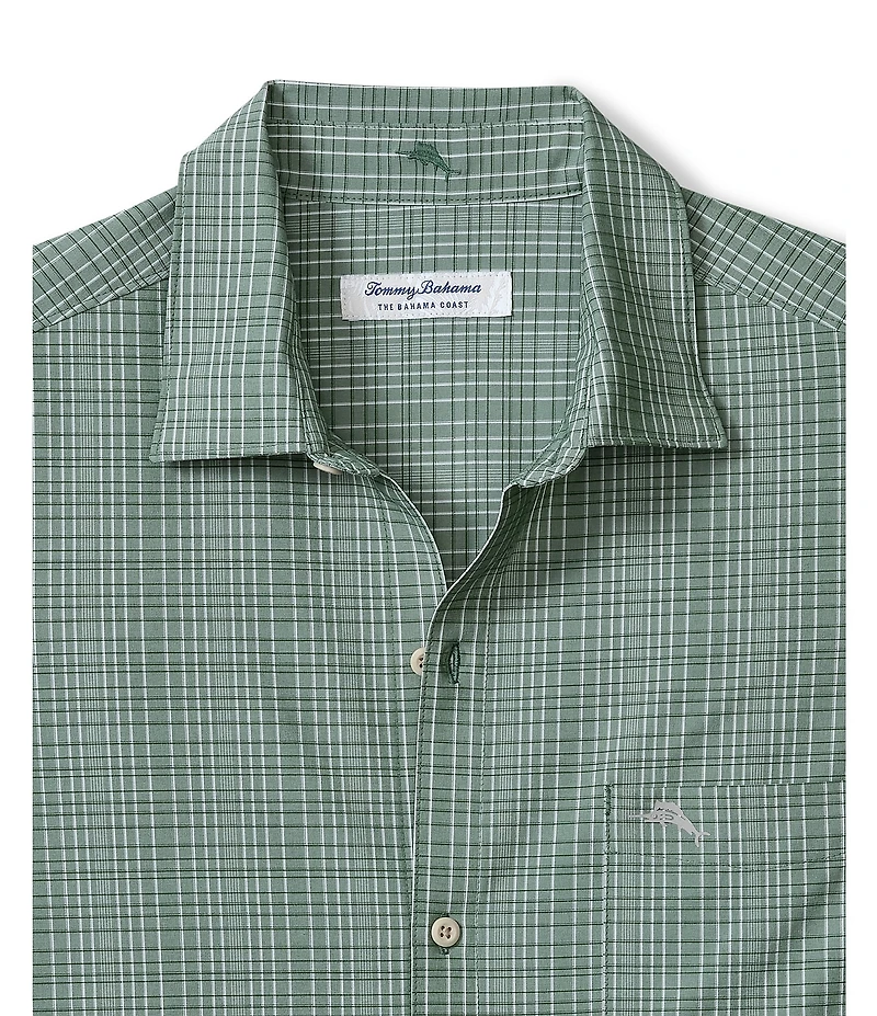 Tommy Bahama IslandZone Bahama Coast Tidal Check Long Sleeve Woven Shirt