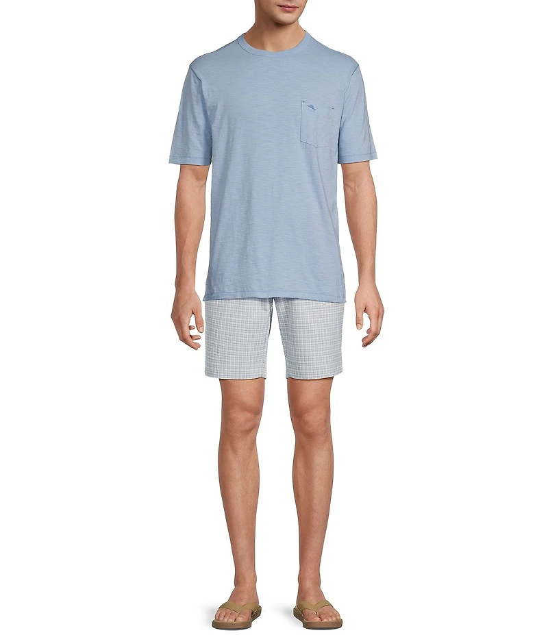 Tommy Bahama IslandZone Chip Shot Plaid Play 9#double; Inseam Shorts