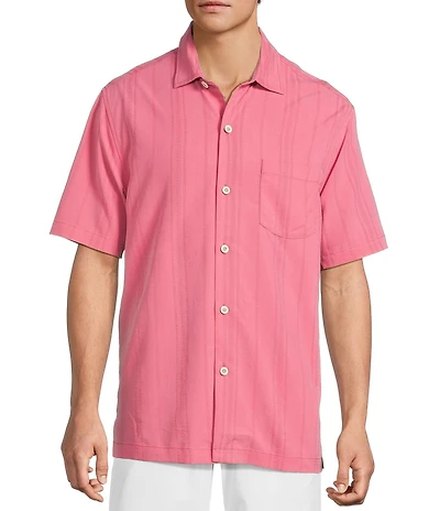 Tommy Bahama IslandZone Coconut Point Corso Vines Short Sleeve Woven Shirt