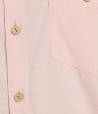Tommy Bahama IslandZone Coconut Point Costa Check Short Sleeve Woven Shirt