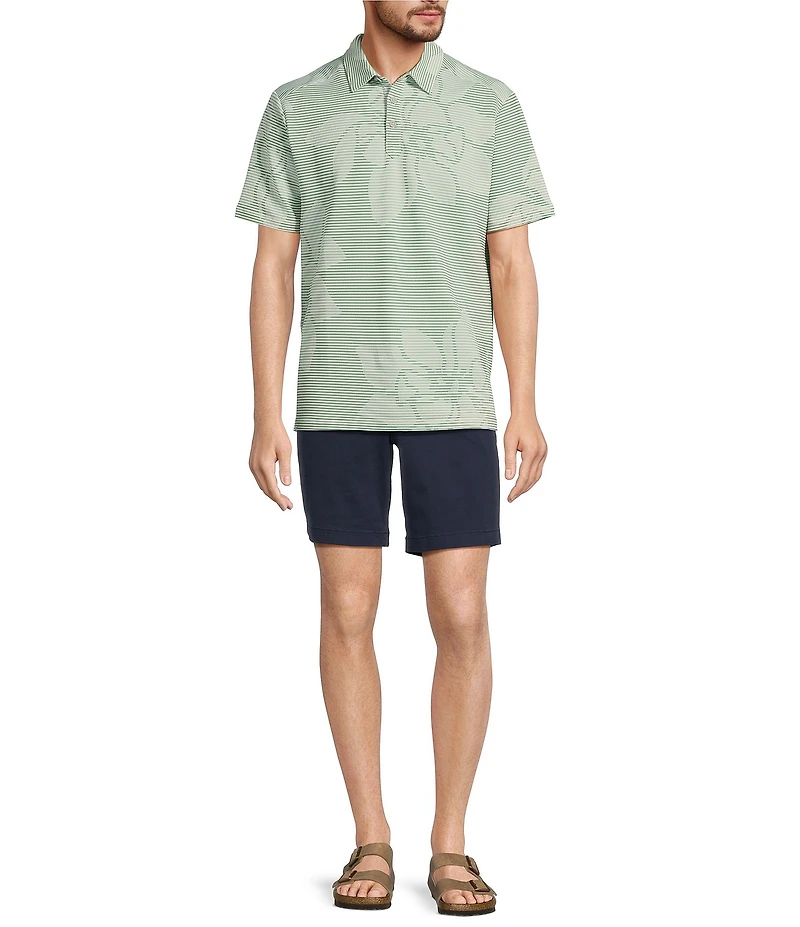 Tommy Bahama IslandZone Costa Wave Grande Fiorisce Short Sleeve Polo Shirt