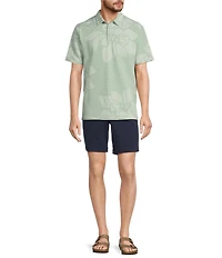Tommy Bahama IslandZone Costa Wave Grande Fiorisce Short Sleeve Polo Shirt