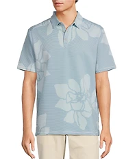 Tommy Bahama IslandZone Costa Wave Grande Fiorisce Short Sleeve Polo Shirt
