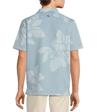 Tommy Bahama IslandZone Costa Wave Grande Fiorisce Short Sleeve Polo Shirt