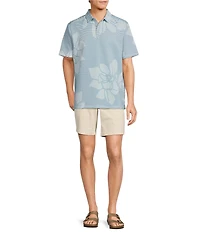 Tommy Bahama IslandZone Costa Wave Grande Fiorisce Short Sleeve Polo Shirt