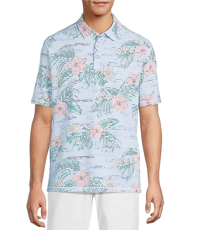 Tommy Bahama IslandZone Costa Wave Isle Camo Short-Sleeve Polo Shirt