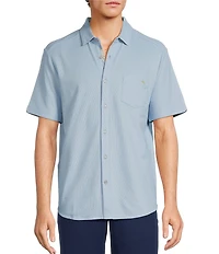 Tommy Bahama IslandZone Jungle Canopy 5 O' Clock Short Sleeve Woven Shirt