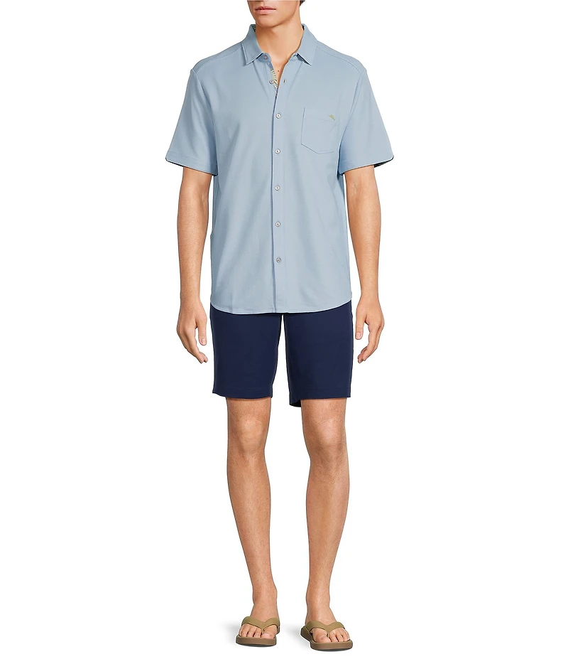 Tommy Bahama IslandZone Jungle Canopy 5 O' Clock Short Sleeve Woven Shirt