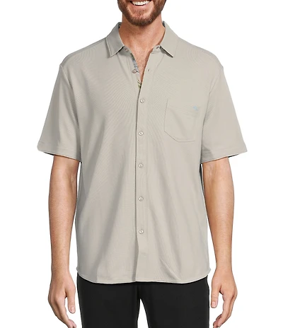 Tommy Bahama IslandZone Jungle Canopy 5 O' Clock Short Sleeve Woven Shirt