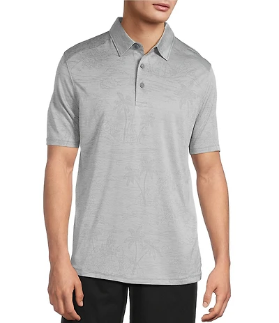 Tommy Bahama IslandZone Palm Coast Isles Short-Sleeve Polo Shirt