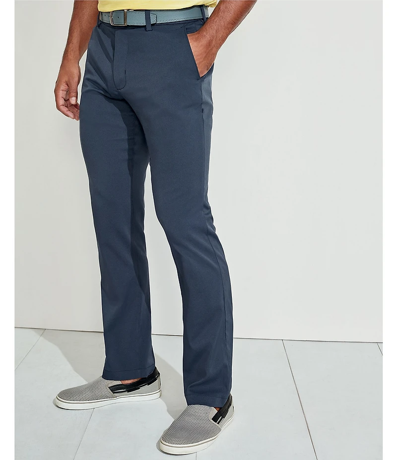 Tommy Bahama IslandZone Passport To Paradise Performance Stretch Recycled Materials Flat Front Pants