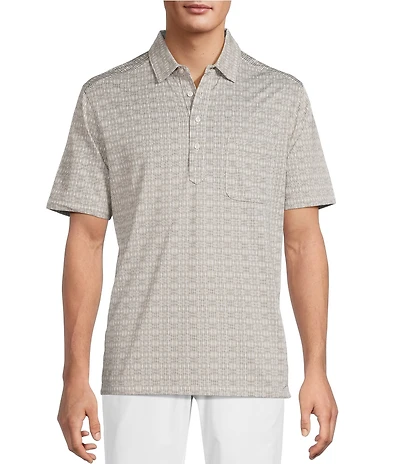 Tommy Bahama IslandZone San Lucio Shibori Splash Short Sleeve Polo Shirt