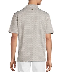 Tommy Bahama IslandZone San Lucio Shibori Splash Short Sleeve Polo Shirt