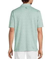 Tommy Bahama IslandZone San Lucio Shibori Splash Short Sleeve Polo Shirt
