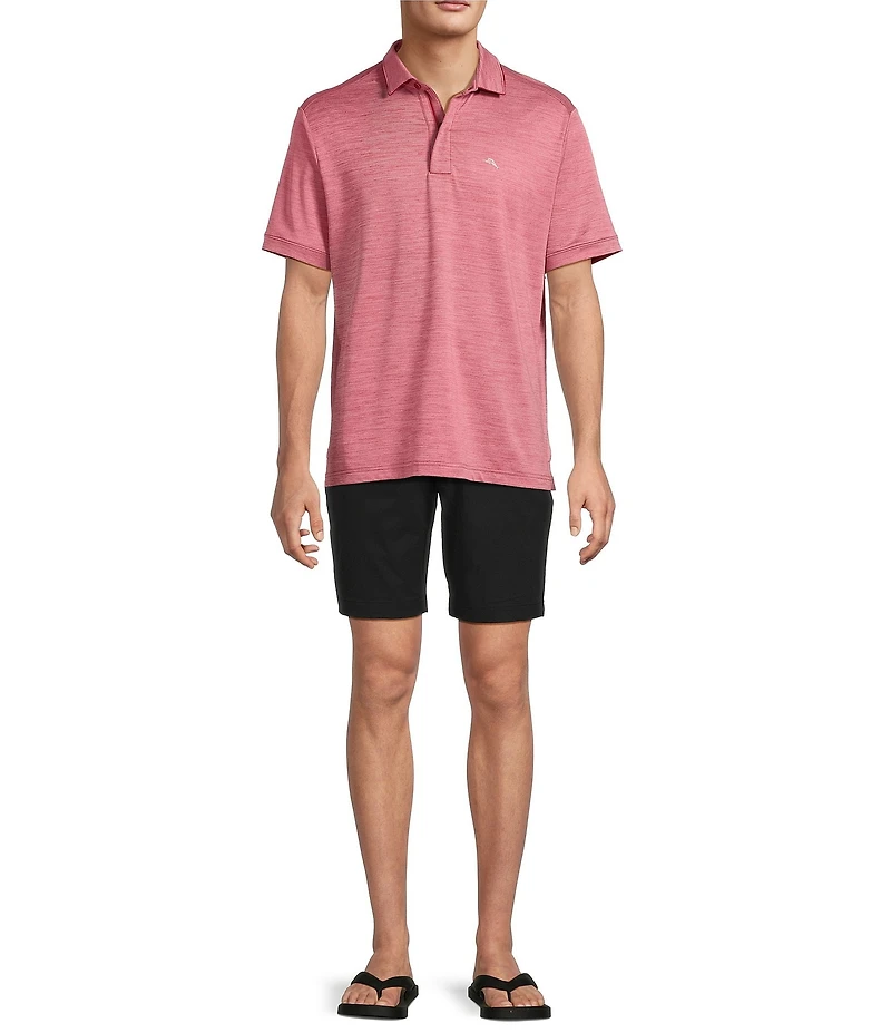 Tommy Bahama IslandZone San Raphael Short Sleeve Zip Polo Shirt