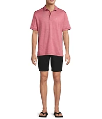 Tommy Bahama IslandZone San Raphael Short Sleeve Zip Polo Shirt