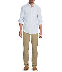 Tommy Bahama IslandZone Sarasota Stretch Garden Mist Long Sleeve Woven Shirt
