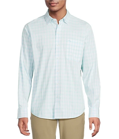 Tommy Bahama IslandZone Sarasota Stretch Nuevo Check Long Sleeve Woven Shirt